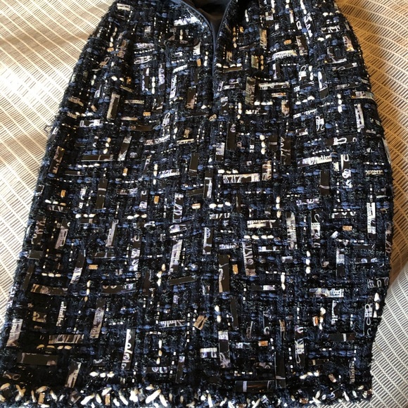 Oscar de La Renta sleeveless dress Tags removed. Elegant with a bit of fun - Picture 9 of 9